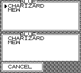 Trading menu